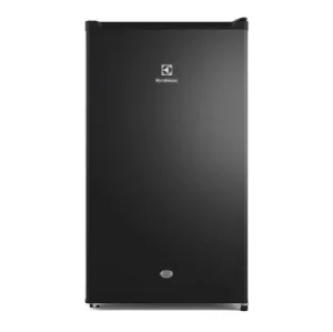 Minibar Electrolux ERD090G6HWB de 90 litros color negro vista frontal disponible en granhogar