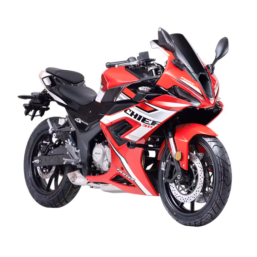 La moto SHM 300 Nin Chief 3.0 ofrece potencia, diseño robusto y excelente desempeño en ciudad y carretera, ideal para una conducción segura y moderna.