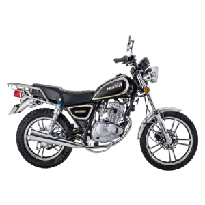 Moto Motor 1 GNE 151 GS 149cc negra, vista lateral completa, adquiérela en granhogar