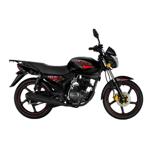 Motocicleta Shineray XY150-10D de 150 cc color negro vista lateral derecha adquiere en granhogar