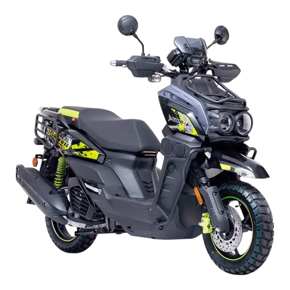 Moto Xplorer II 170 SHM en diagonal izquierda adquiérelo en granhogar