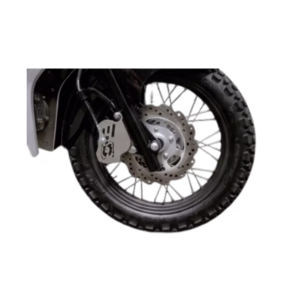 Moto Thunder Bolt M2 125cc freno de disco delantero vista detalle, disponible en granhogar