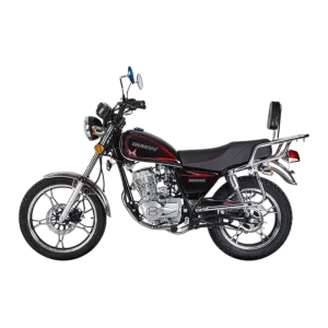 Moto Shineray XY150-15 negra perfil izquierdo completo encuentra en granhogar