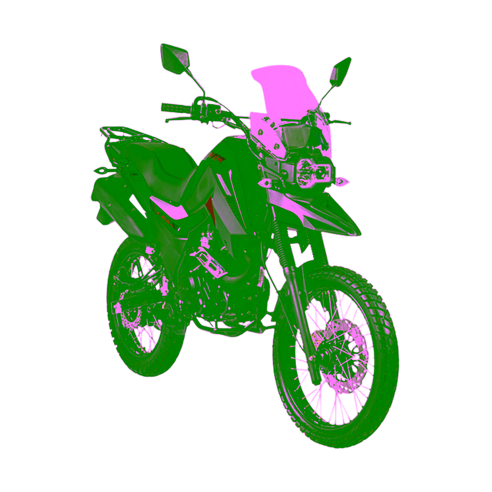 Motocicleta Shineray A-Venture XY250-6A de 250cc y 15 Litros vista diagonal compra en granhogar