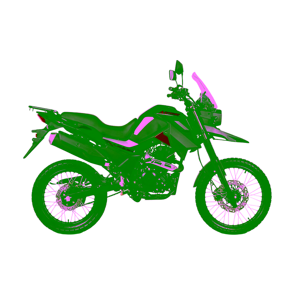 Motocicleta Shineray A-Venture XY250-6A de 250cc y 15 Litros vista lateral encuentra en granhogar