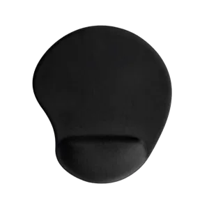 Mouse pad con gel ergonómico INS de oficina vista cenital encuentra en granhogar