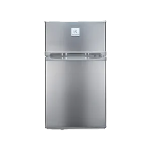 Nevera minibar ERTM87G3HRS 87 litros 2 puertas color silver Electrolux vista frontal descúbrelo en granhogar