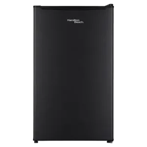 Nevera minibar Hamilton Beach HB-96-62H 96LBC color negro acabado liso vista frontal disponible en granhogar