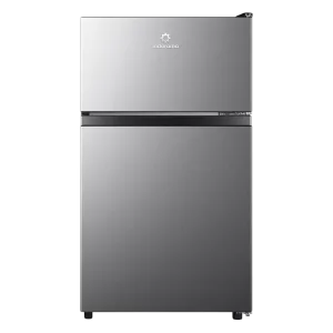 Nevera minibar Indurama RI-130CR de dos puertas compacta vista frontal disponible en granhogar