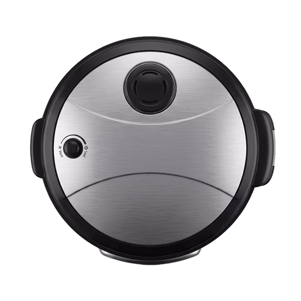 Olla arrocera Indurama OMI-CR tapa con válvula de vapor vista superior. Solo en granhogar