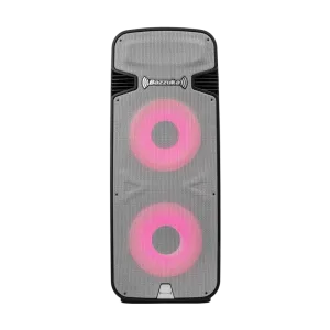 Parlante Bazzuka B2115N de 100000W con luces LED panel frontal encuentra en granhogar