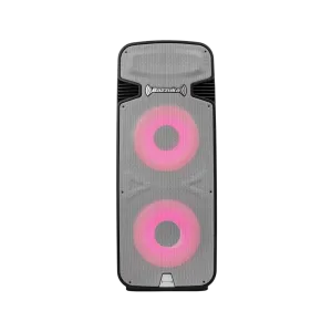 Parlante Bazzuka B2115N de 100000W con luces LED panel frontal encuentra en granhogar