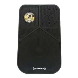 Parlante K115 con pedestal y micrófono 200W Bazzuka vista frontal descúbrelo en granhogar