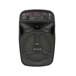 Parlante Bluetooth Bazzuka L-106 de 1500 W vista frontal con panel encuentra en granhogar