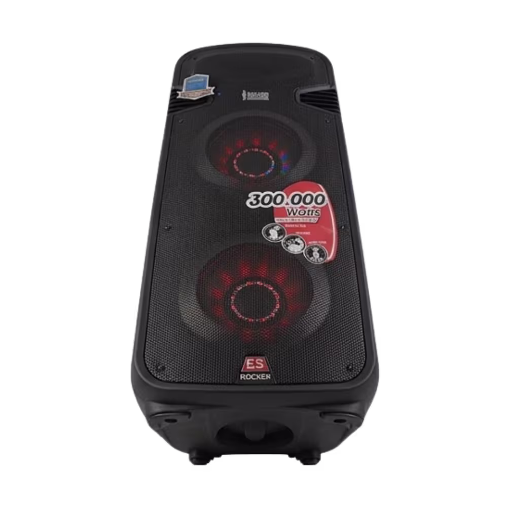 Parlante England Sound ES-6GBE Rocker 215-LED vista inferior en ángulo, adquiérelo en granhogar