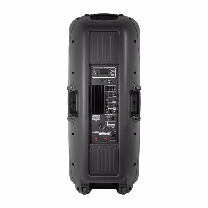 Parlante England Sound ES-6GBE Rocker 300000W con doble woofer de 15", luces LED, Bluetooth y micrófonos. Vive fiestas inolvidables.