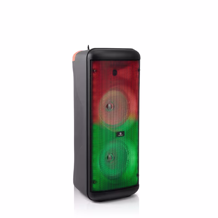 Vive la música con el parlante inalámbrico CMI‑40 de Indurama: 40 000 W, luces RGB y batería duradera para experiencias sonoras inolvidables.