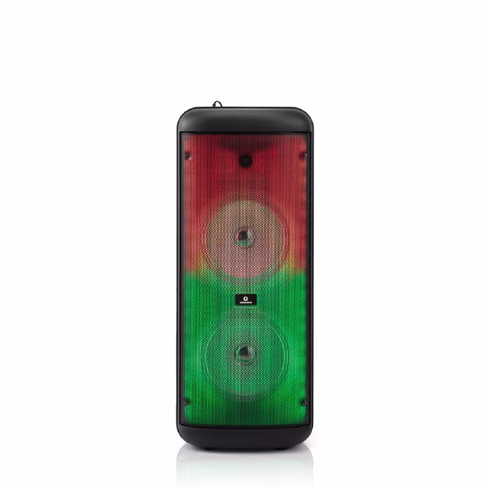 Vive la música con el parlante inalámbrico CMI‑40 de Indurama: 40 000 W, luces RGB y batería duradera para experiencias sonoras inolvidables.
