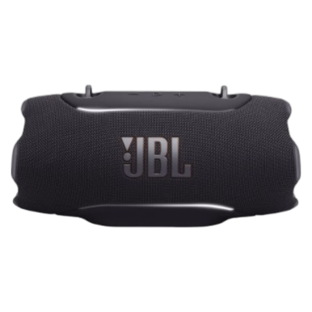 Parlante JBL Xtreme 5 vista frontal logo, descúbrelo en granhogar