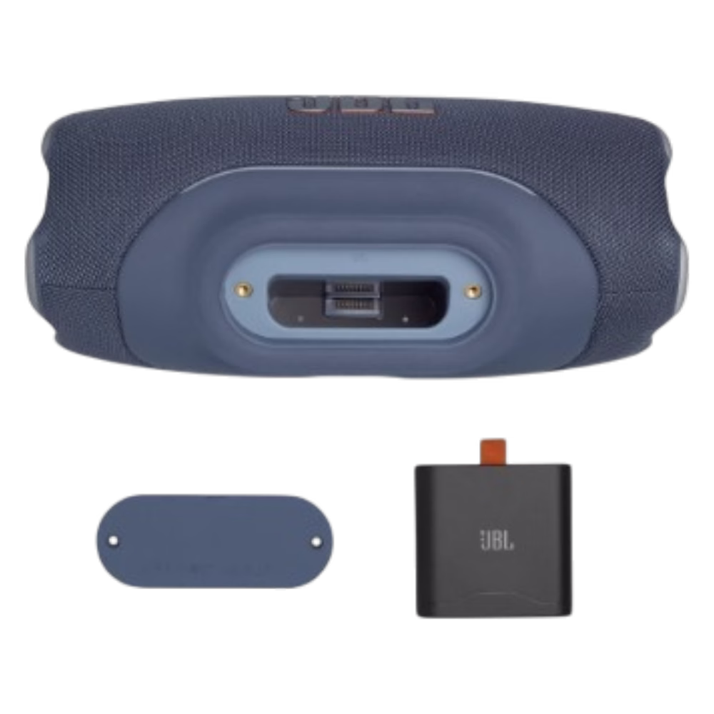 Parlante inalámbrico JBL Xtreme 5 de 130W IP68 compartimiento y batería consigue en granhogar