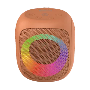 Parlante Heart Beat PPI-HB05NA Indurama con luces LED frontales multicolores descúbrelo en granhogar