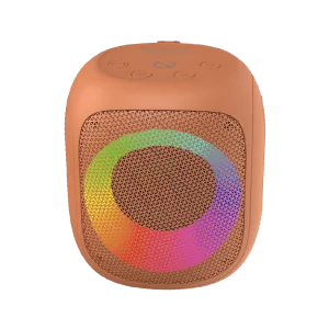 Parlante Heart Beat PPI-HB05NA Indurama con luces LED frontales multicolores descúbrelo en granhogar