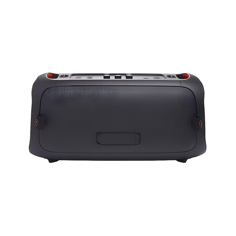 Panel de control superior parlante JBL PartyBox On-The-Go Essential vista posterior. Solo en granhogar