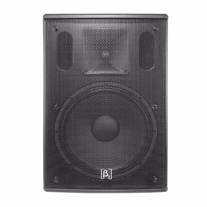 Vibra con el Parlante Profesional Beta 3 N15A de 300 W sonido claro, diseño compacto y versatilidad para elevar cada presentación o evento con estilo.