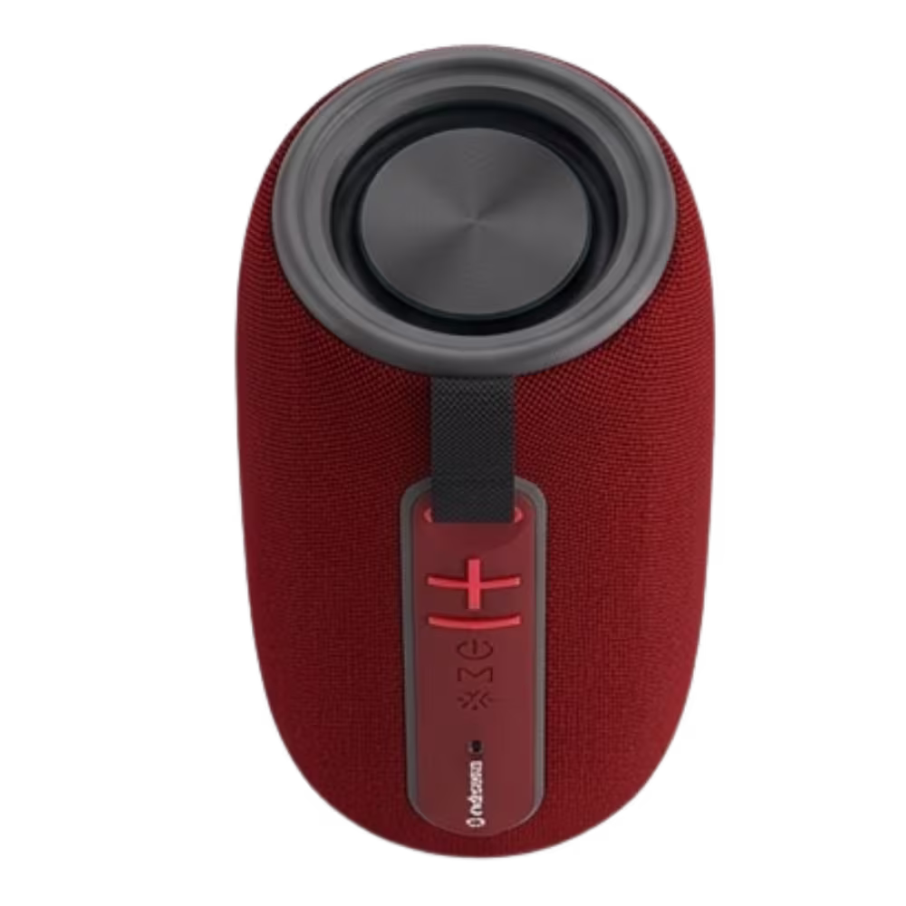 Parlante Indurama Soul Beat PPI-SB10RO radiador pasivo superior vista desde arriba, obtenlo en granhogar