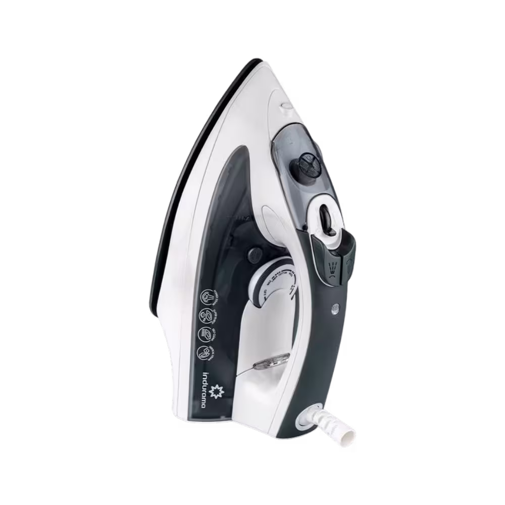 Encuentra la plancha a vapor Indurama PLUS PI-280 con boquilla de pulverización, botón de auto limpieza y el mejor precio solo en Gran Hogar Online. 