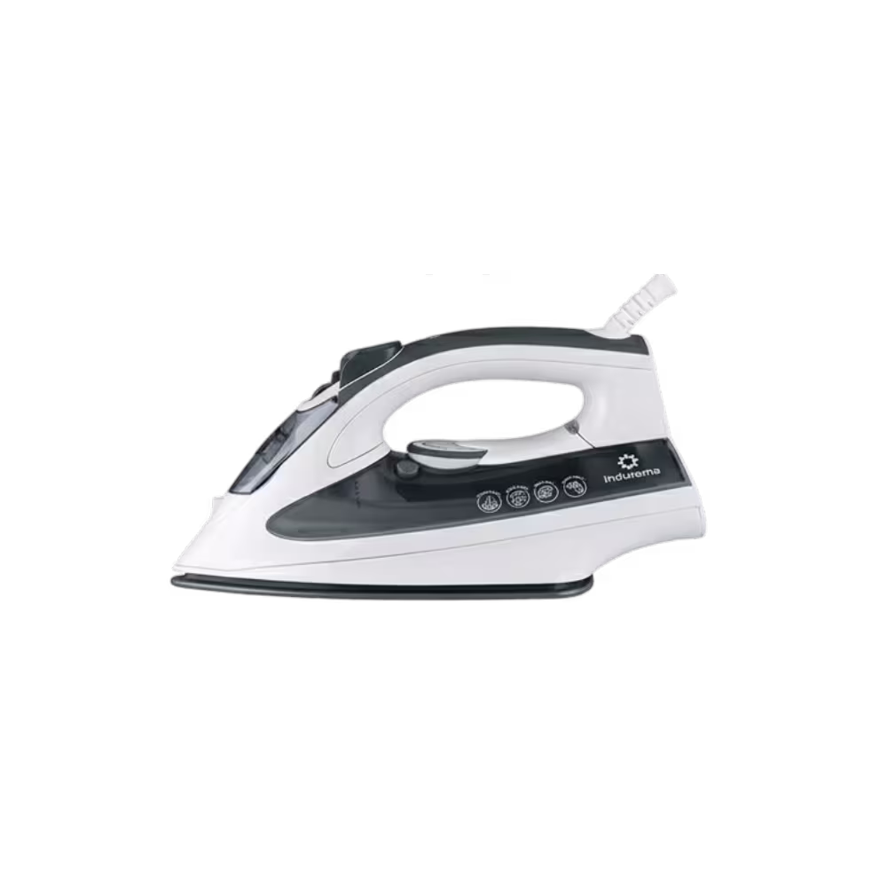 Encuentra la plancha a vapor Indurama PLUS PI-280 con boquilla de pulverización, botón de auto limpieza y el mejor precio solo en Gran Hogar Online. 