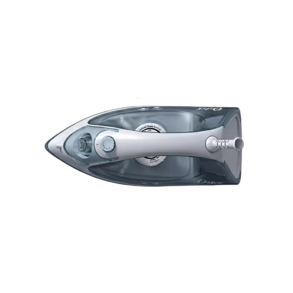 Encuentra la plancha a vapor Oster GCSTBS5001-013, con botón de rociado fino para combatir arrugas y el mejor precio solo en Gran Hogar Online.
