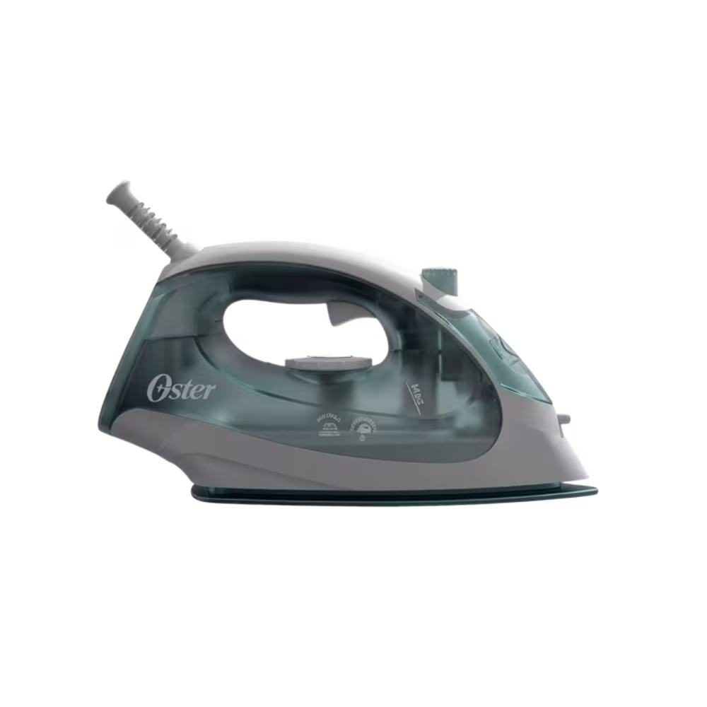 Encuentra la plancha a vapor Oster GCSTBS5002-013, con botón de rociado para combatir arrugas difíciles y el mejor precio solo en Gran Hogar Online.