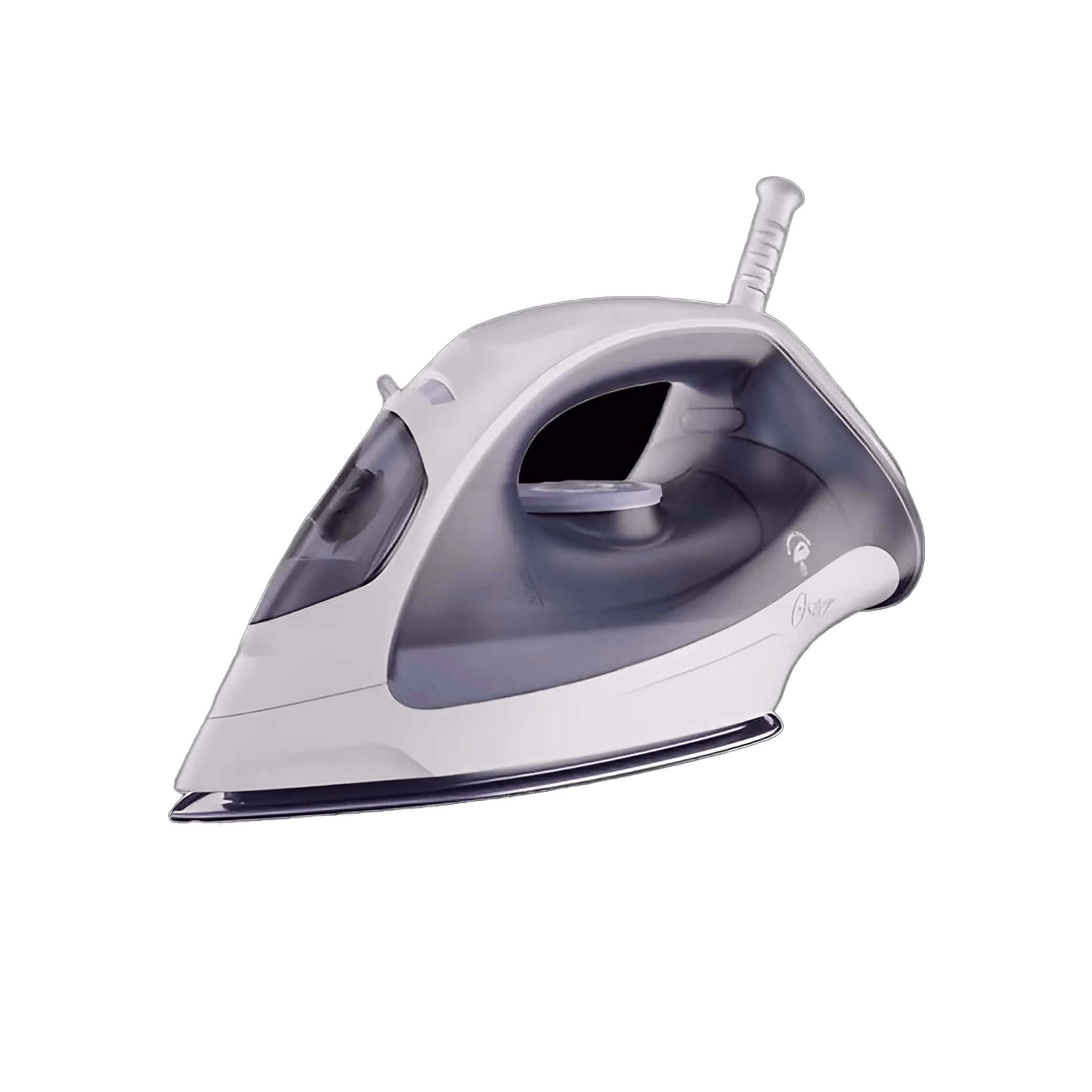 Vista lateral diagonal plancha a vapor Oster 1000W
