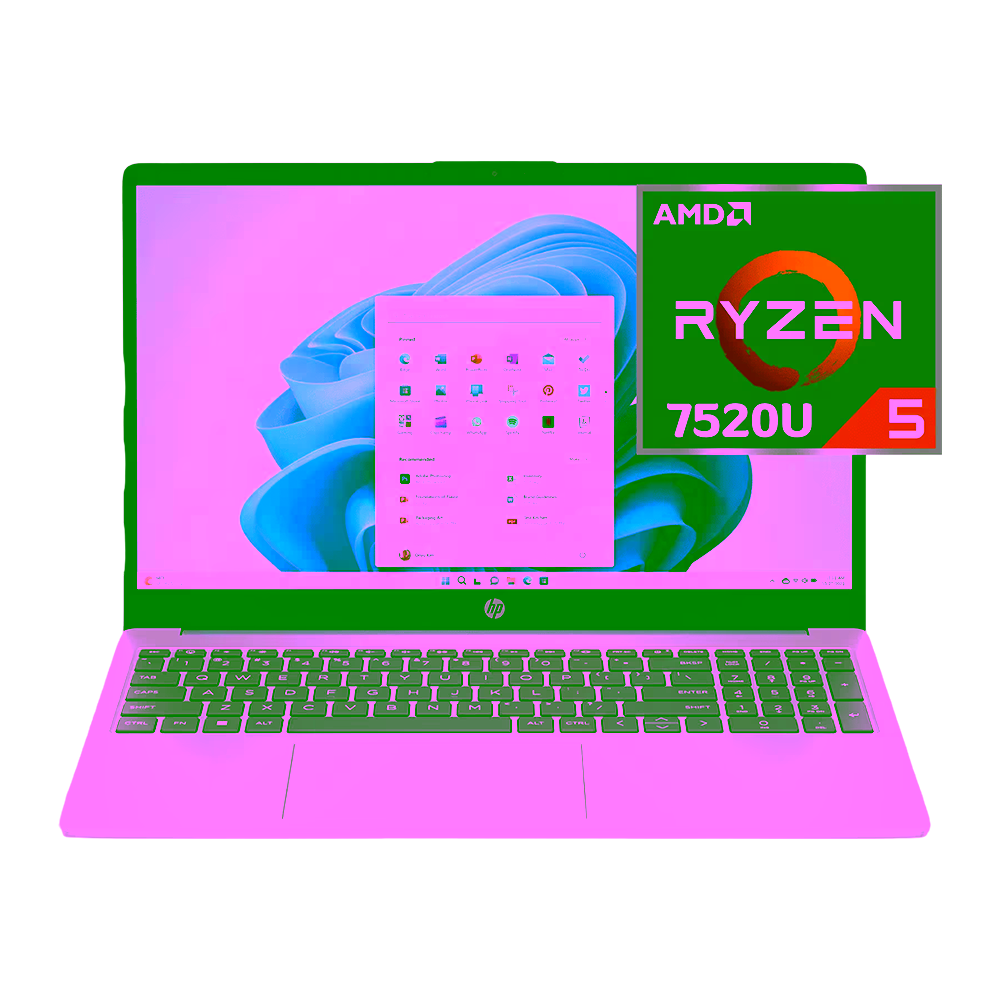 Portátil HP 15-FC0256LA de 15.6 pulgadas con sticker Ryzen 5 obtén en granhogar