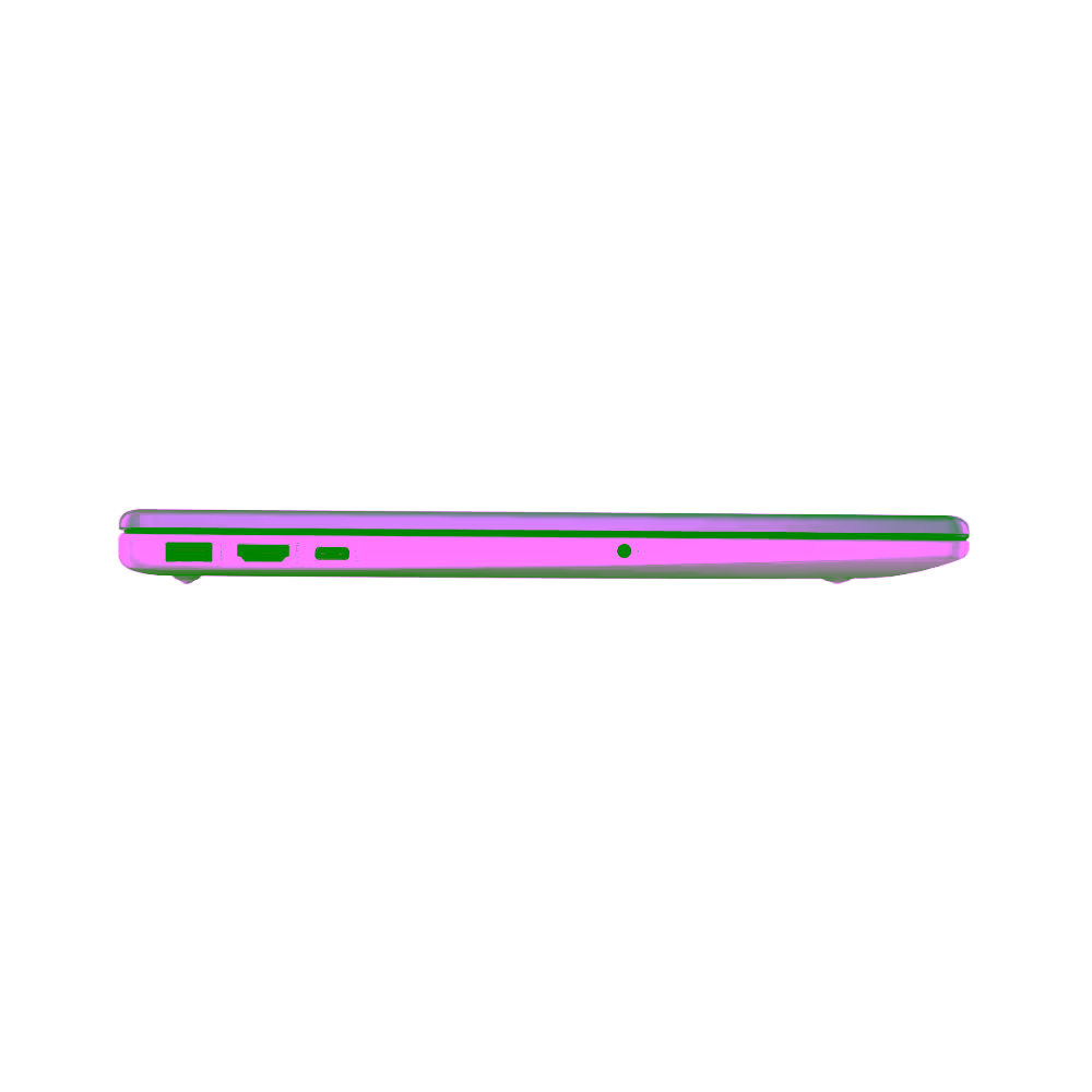 Portátil HP 15-FC0256LA de 15.6 pulgadas perfil lateral con puertos consigue en granhogar