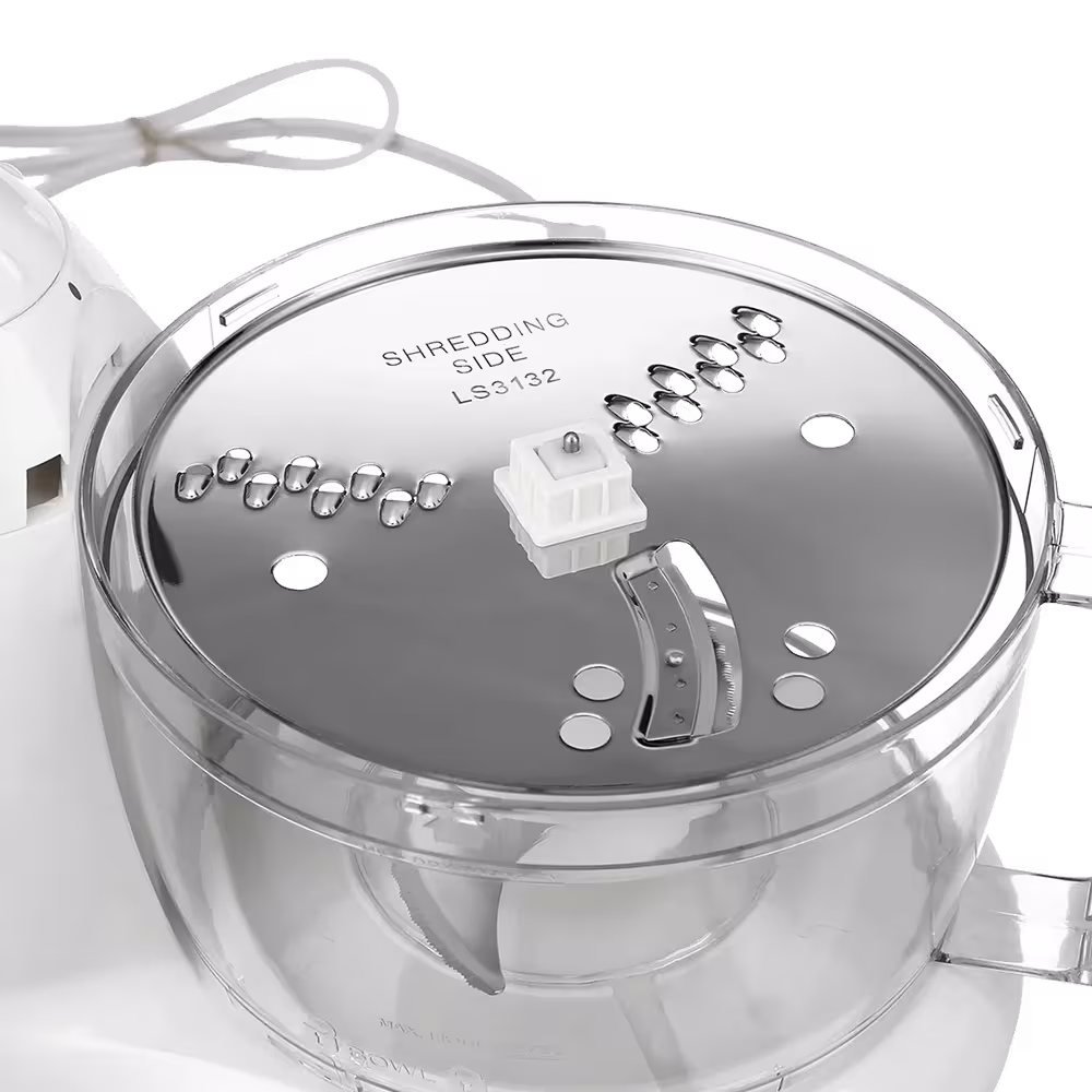 Procesador de alimentos Hamilton Beach 70450 disco reversible para rallar vista superior. Aquí en granhogar