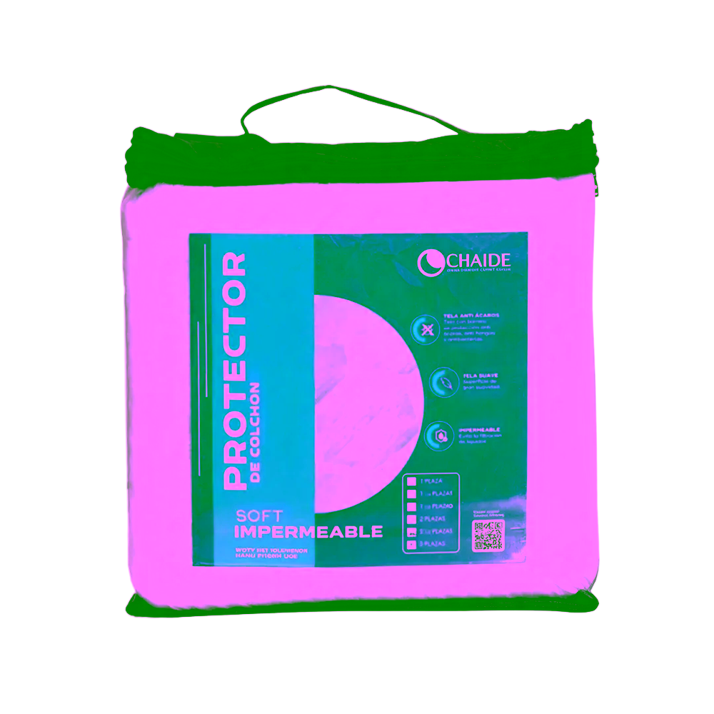 Protector de colchón Chaide 160x200 impermeable en empaque original adquiere en granhogar