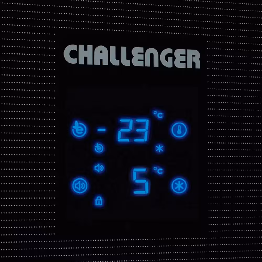 Refrigeradora Challenger CR430 360 litros panel digital de control LED adquiere en granhogar