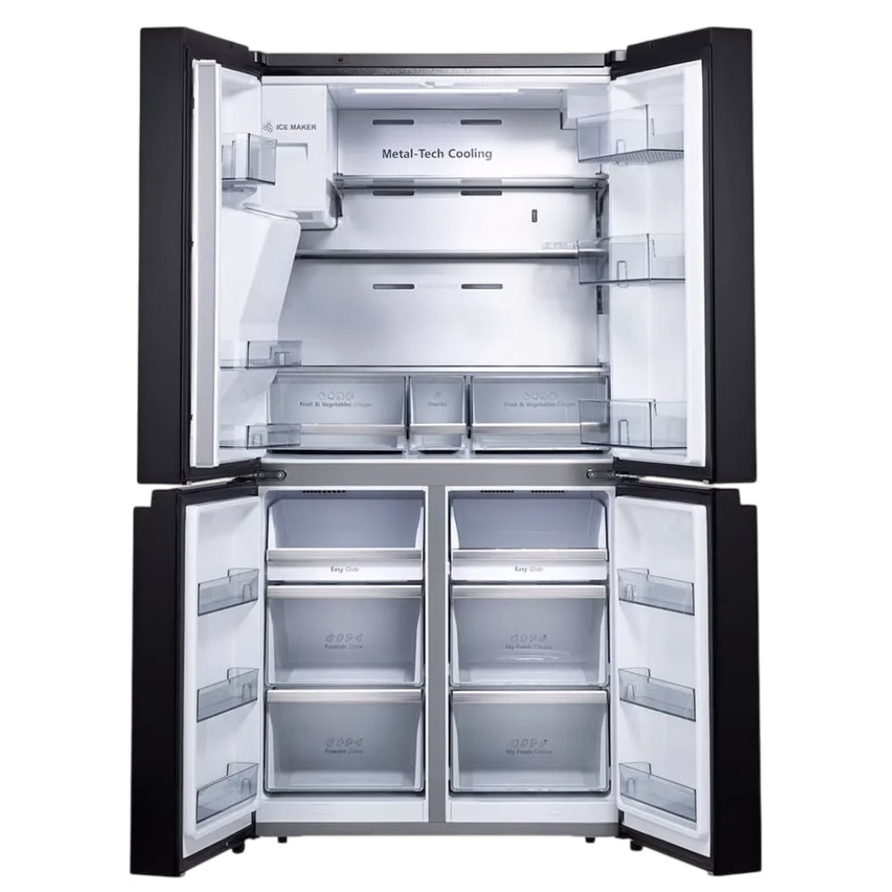 Refrigeradora Cross Door Indurama RI-885I de 647 litros interior vacío compra online en granhogar