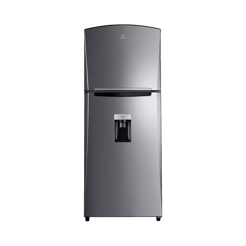 Refrigeradora Indurama RI-580 Quarzo 381L con dispensador de agua vista frontal. Encuéntrala en granhogar