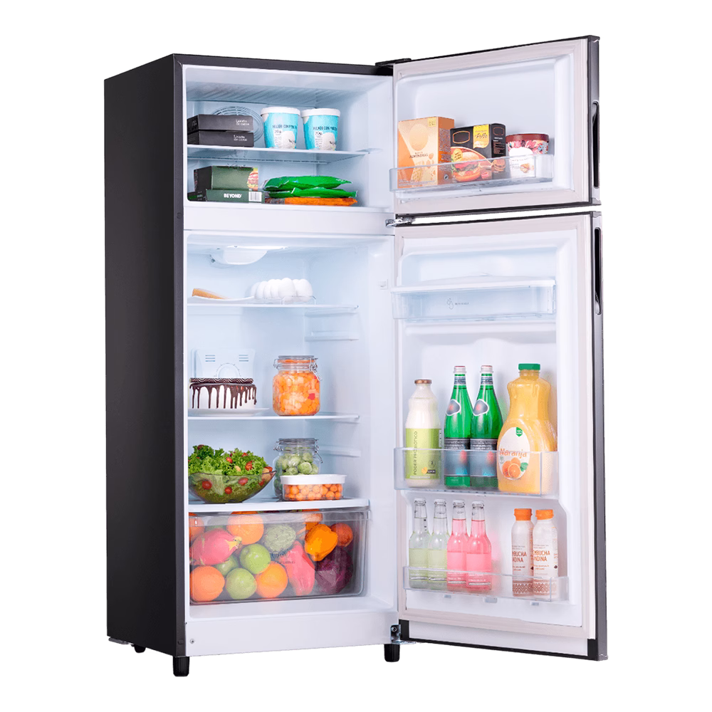 Refrigeradora RI-370 Avant MI NG Indurama interior organizado descúbrelo en granhogar