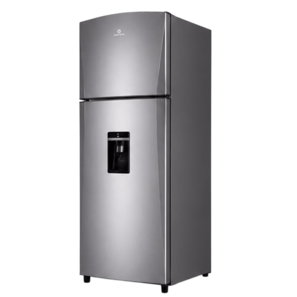 Refrigeradora Indurama RI-425 Quarzo vista diagonal frontal, adquiere online en granhogar