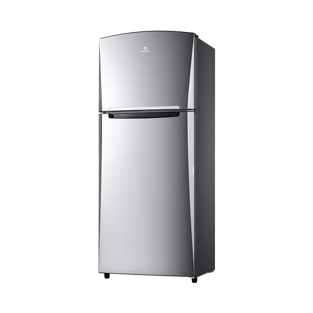 Refrigeradora Indurama RI-475 No Frost Croma puertas cerradas vista diagonal derecha cómprala en granhogar