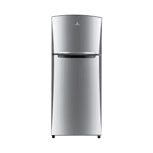 Refrigeradora Indurama RI-475 No Frost Croma acabado croma vista frontal encuéntrala en granhogar