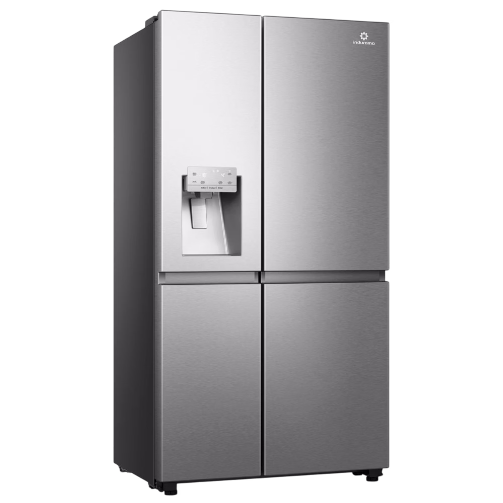 Refrigeradora RI-790I Side by Side Croma Indurama en diagonal derecha, adquiérelo en granhogar