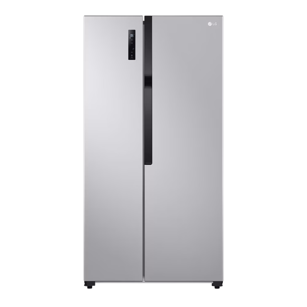 Refrigeradora GS51BPP Side by Side 508 litros LG vista frontal descúbrelo en granhogar