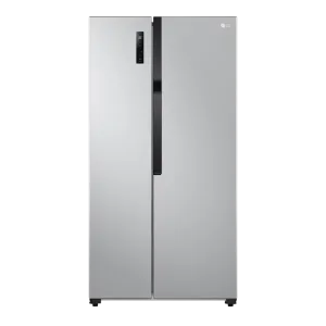 Refrigeradora GS51BPP Side by Side 508 litros LG vista frontal descúbrelo en granhogar