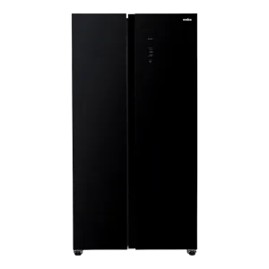 Refrigeradora MSL631LKLNG0 Side by Side 631L Mabe negra vista frontal descúbrelo en granhogar