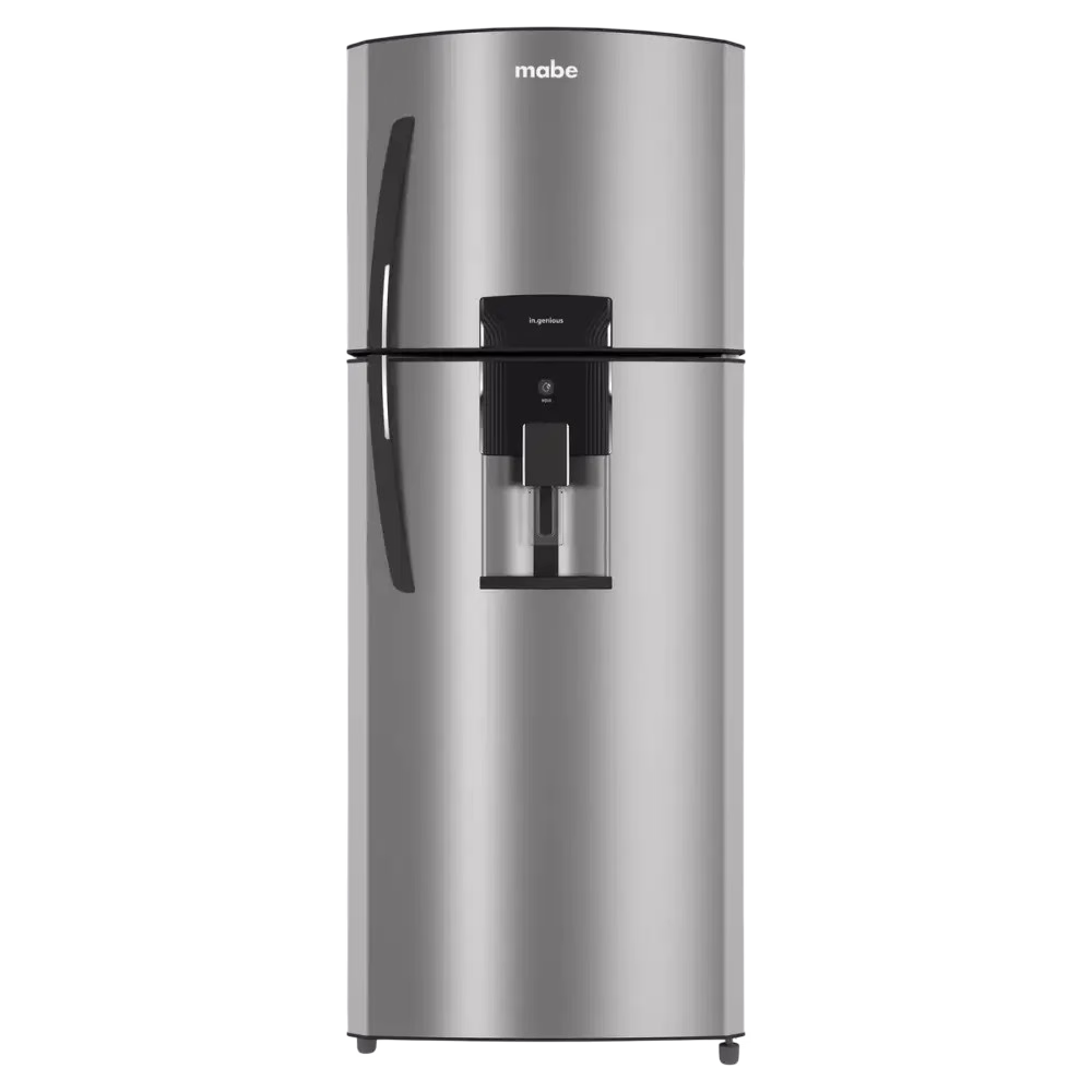 Refrigeradora RMP438FJET con dispensador 438L Mabe vista frontal, descúbrelo en granhogar